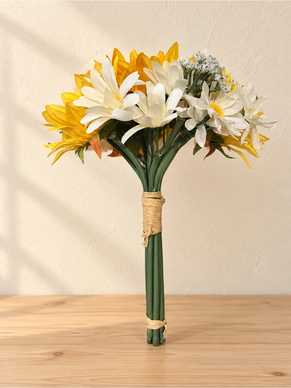 Artificial Daisy Bouquet - White & Yellow - Home Accents